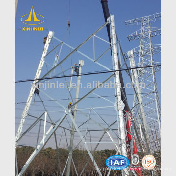 Overhead Line Transmission Steel Pole